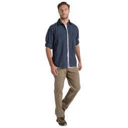 Frontansicht Craghoppers NosiLife Kiwi Langarmshirt Ombre Blue