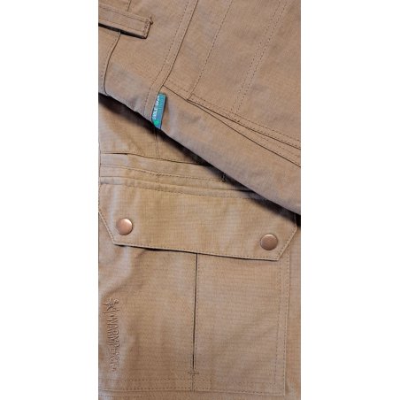 Warmpeace Lagen Shorts Nahaufnahme Material