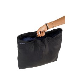 Ticket To The Moon Eco Bag L - Farbe Black / Black mit kurzem Griff
