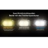 Nitecore NU25 MCT UL Stirnlampe - mit drei verschiedenen Wärmestufen.