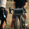 Gossamer Gear Piku Sling als Lenkertasche eingesetzt