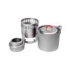 Einzelne Bestandteile Evernew Ti Mug Pot 500 Stove Set