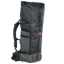 Pajak HD3 Recco Rucksack mit ausgeklapptem Rolltop und laminiertem Reißverschluss