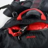 Deckelfach mit Schlüsselkarabiner im Pajak HD3 Recco Rucksack