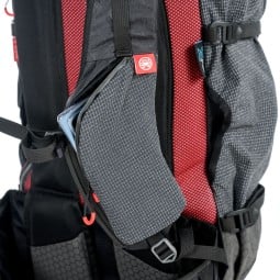 Pajak HD3 Recco Rucksack mit breiter Reißverschlusstasche an einem Schultergurt