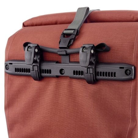 ORTLIEB Back-Roller Plus Dark Chili oberer Teil der Quick Lock 2.2 Befestigung