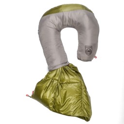 Pajak Quest Blanket Light Daunendecke Oliv Travel Pillow Stuff Sack mit Kordelzug