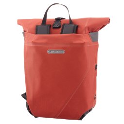 ORTLIEB Vario Plus 26L Tagesrucksack Dark Chili mit Flap vor den Schultergurten