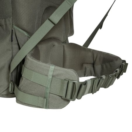 Hüftgurt am Tasmanian Tiger Mil OPS Pack 80+24 IRR Bushcraft Rucksack