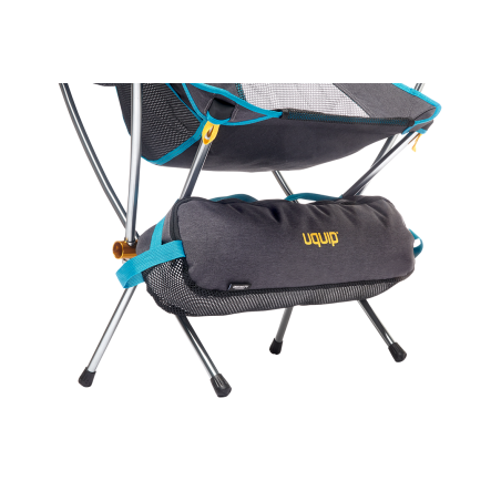 Uquip Infinity Lounger Campingstuhl mit Packsack, der sich am Stuhl befestigen lässt