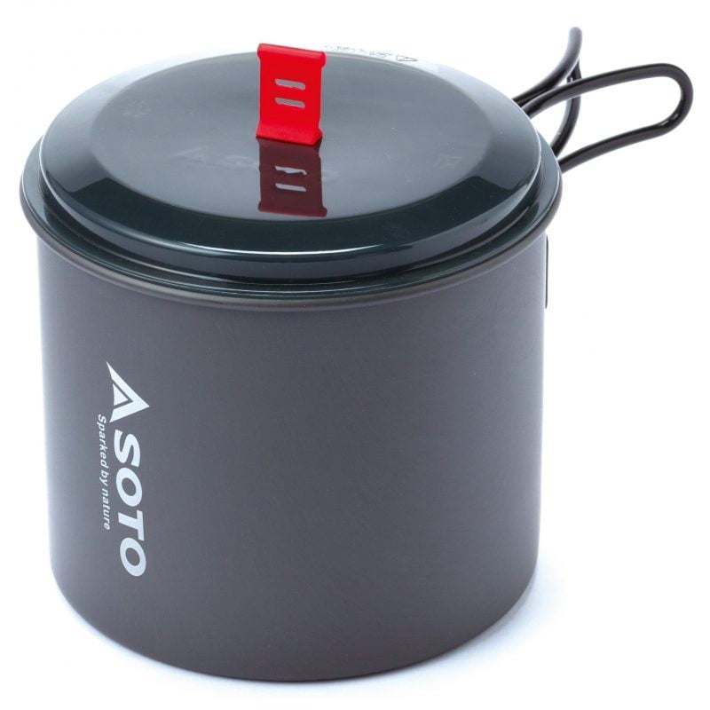Soto New River Pot mit aufgesetztem Deckel Soto New River Pot mit aufgesetztem Deckel