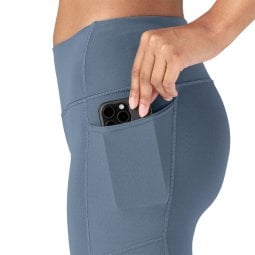 Patagonia Maipo 7/8 Stash Tights Damen Wetland Blue - mit praktischen Taschen an den Seiten