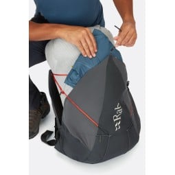 Rab Muon 40L Wanderrucksack mit großer Fronttasche