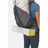 Rab Muon 40L Wanderrucksack mit Befestigungsschnüren, z. B. für eine faltbare Isomatte