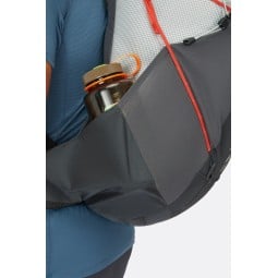 Rab Muon 40L Wanderrucksack mit Seitentaschen für Trinkflaschen