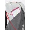 Rab Muon 40L Wanderrucksack mit elastischer Fronttasche z. B. für Wanderkarten