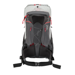 Rab Muon 40L Wanderrucksack mit Fastpacking Schultergurten und mehrteiligem Brustgurt