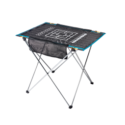 Uquip Liberty L Campingtisch mit aufgedrucktem Mühle Spielfeld