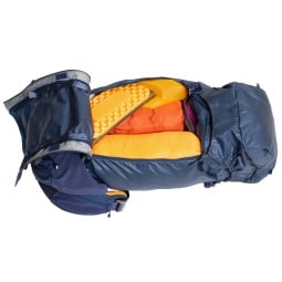 Exped Thunder 50 Rucksack Damen Navy mit großer Frontöffnung