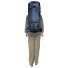 Tatonka Yukon 60+10 Rucksack Größenvergleich mit Model