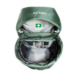Blick in den Tatonka Yukon 50+10 Rucksack hinein