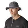 Patagonia Brimmer Hat Forge Grey getragen Frontansicht