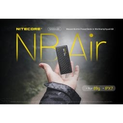 Nitecore NB Air 5000 Powerbank nur 89 g schwer