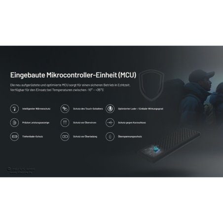 Nitecore NB Air 5000 Powerbank übersicht der technischen Daten