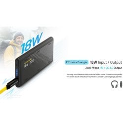 Nitecore NB Air 5000 Powerbank mit maximalen Input!