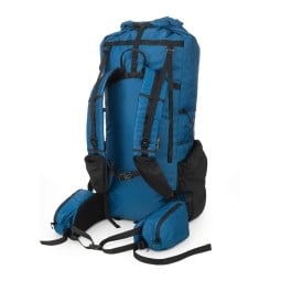 Liteway Elementum Ecopak Rucksack 50L Rückseite seitlich Ocean Blue