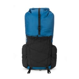 Liteway Elementum Ecopak Rucksack 50L von der Seite Ocean Blue