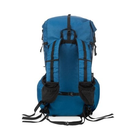 Liteway Gramless Rucksack Ecopak 35L von Hinten Ocean Blue