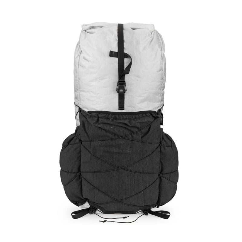 Liteway Elementum Ultra Rucksack 50L Vorderseite Weiß Liteway Elementum Ultra Rucksack 50L Vorderseite Weiß
