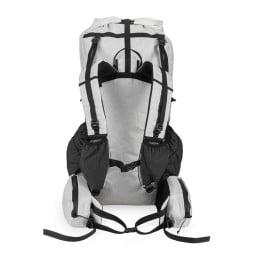 Liteway Elementum Ultra Rucksack 50L Rückseite Weiß