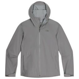 Outdoor Research Stratoburst Stretch Rain Jacket Wolf Grey Herren Regenjacke