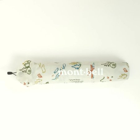 Montbell Print Trekking Umbrella 55 mit farblich passender Schutzhülle