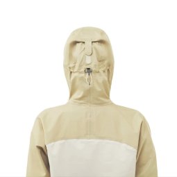 Verstellungsmöglichkeiten der Kapuze der Montbell Thunder Pass Jacket Regenjacke Damen