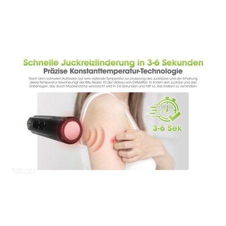 Nitecore Bite Healer Mückenstift mit spürbarer Wirkung in wenigen Sekunden