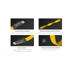 Nitecore NLink10 60W Schnell-Ladekabel mit langlebigem Kabel und vergoldeten Anschlüssen