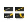 Nitecore NLink10 60W Schnell-Ladekabel mit langlebigem Kabel und vergoldeten Anschlüssen