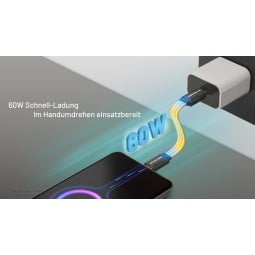 Nitecore NLink10 60W Schnell-Ladekabel für Schnellladung geeignet