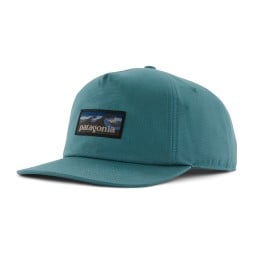 Patagonia Boardshort Label Funfarer Cap Wetland Blue