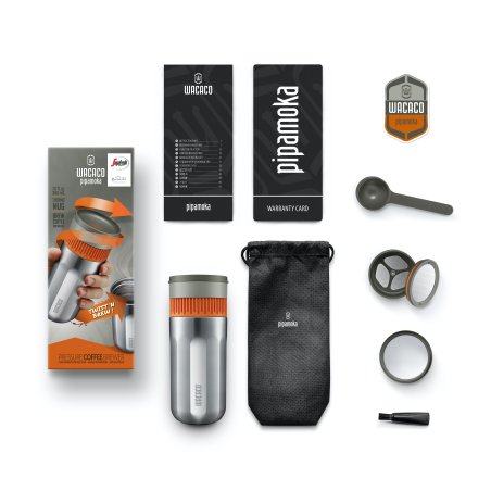 Lieferumfang Wacaco Pipamoka Coffee Maker