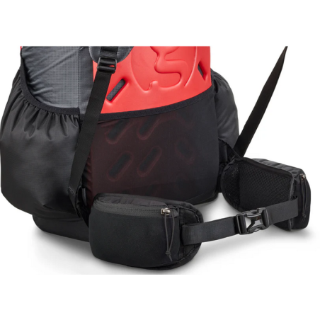 Gossamer Gear Fastbelt Hüftgurt am Kumo Rucksack befestigt