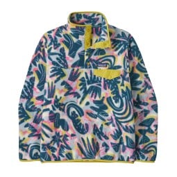 Patagonia Synchilla Snap-T Fleece Pullover Damen Wild Botanist: Tidal Teal