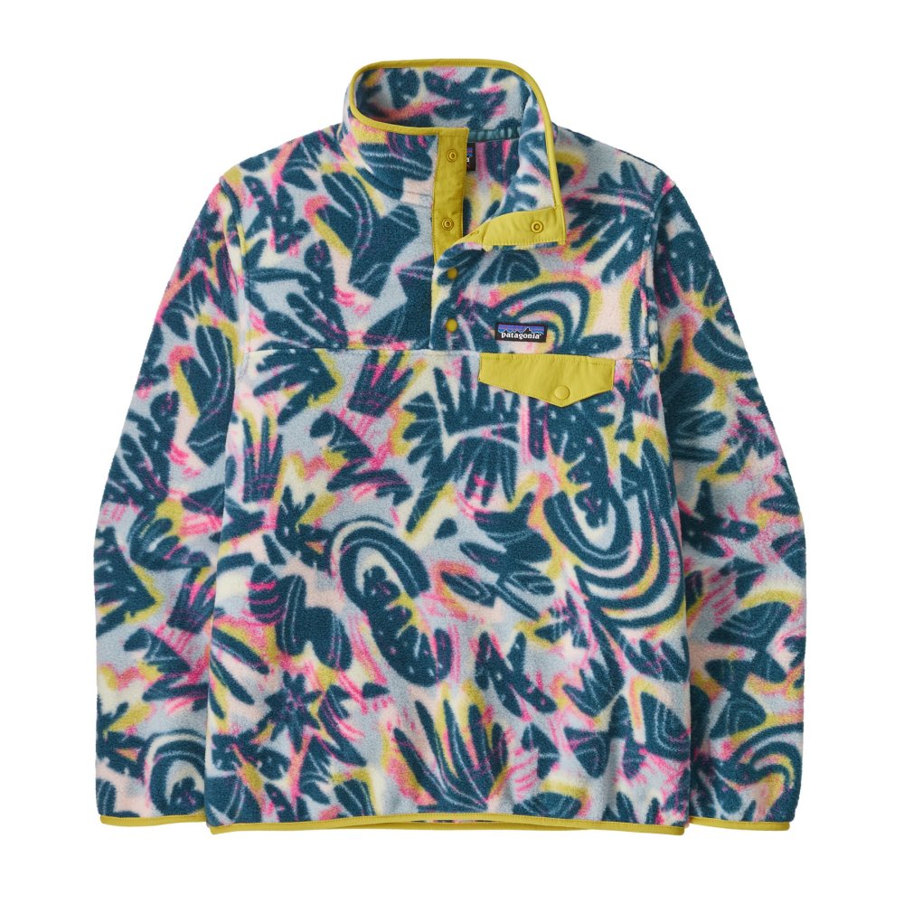 Patagonia Synchilla Snap-T Fleece Pullover Damen Wild Botanist: Tidal Teal