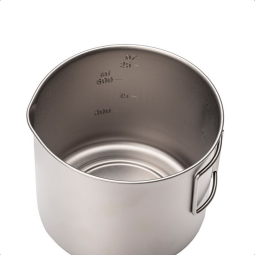 Evernew Ti Ultralight Mug Pot 900 mit Skala innen