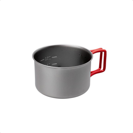 Skala im Becher des Evernew Ti UL Solo Pot Sets
