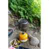 Evernew Titanium Tea Pot 800 als Outdoor Teeküche im Einsatz