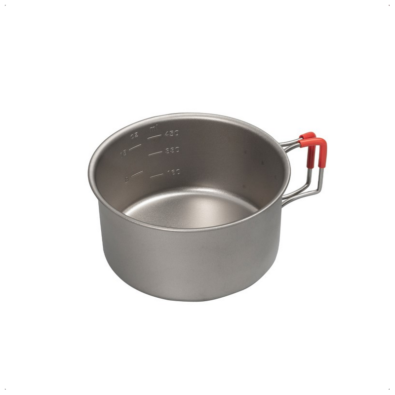 Evernew Ti Cup 570FD Titantopf und Schale in einem Evernew Ti Cup 570FD Titantopf und Schale in einem